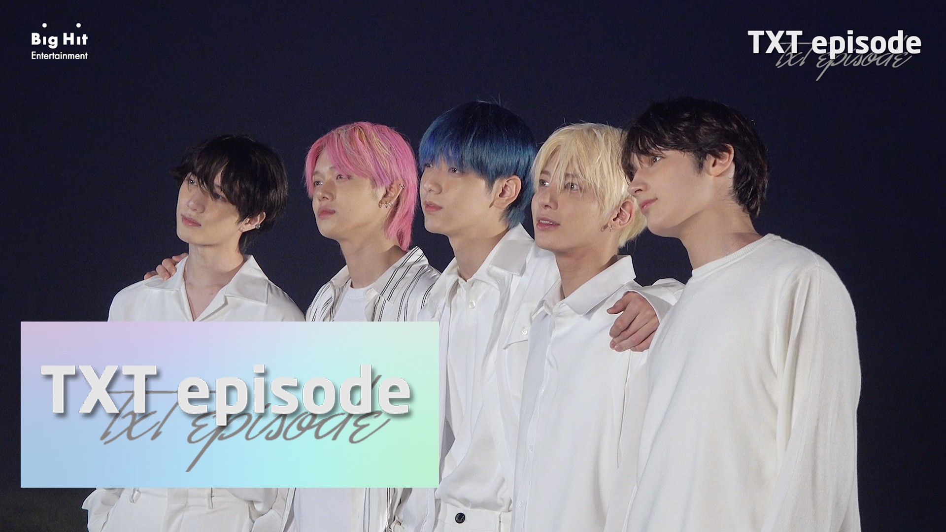 Weverse TXT Media - TXT 'Blue Hour' MV shooting sketch
